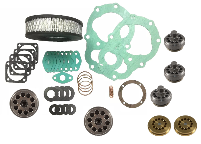 head rebuild kit with valves for devilbiss