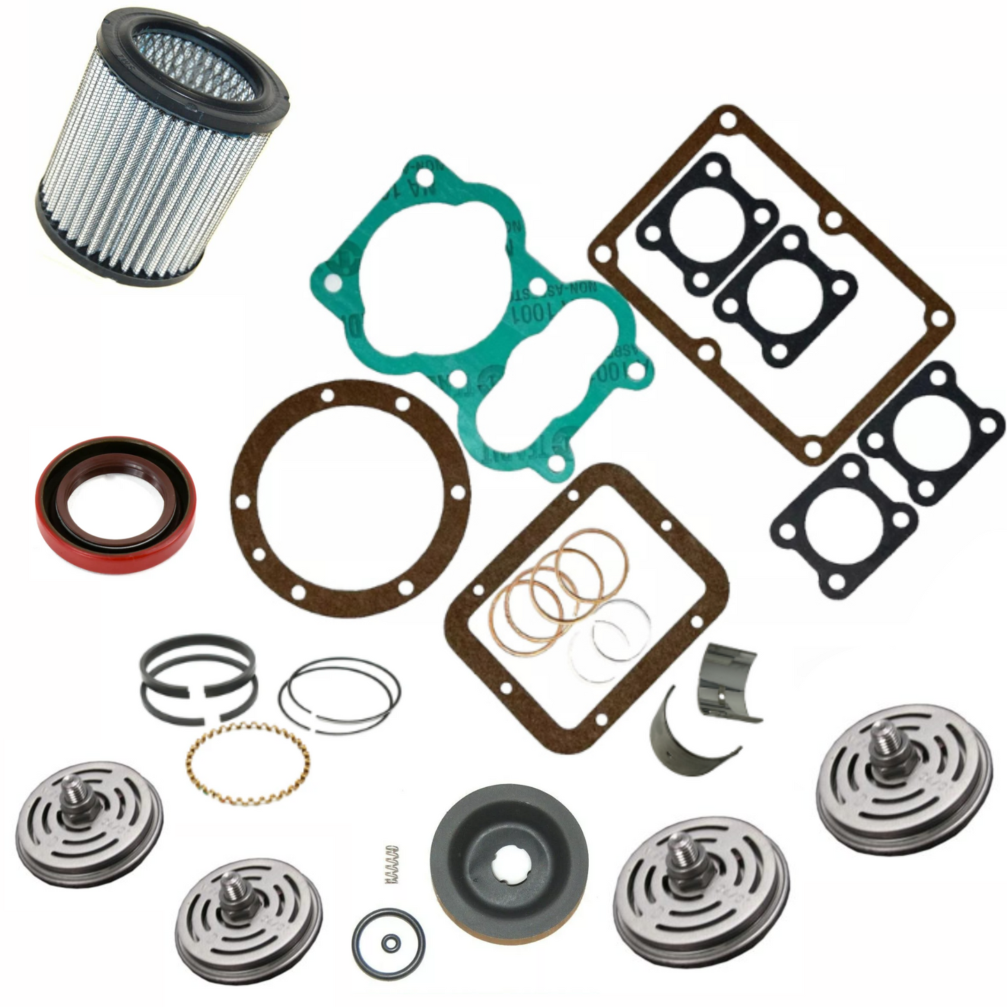 tune up kit with valves for leroi dresser