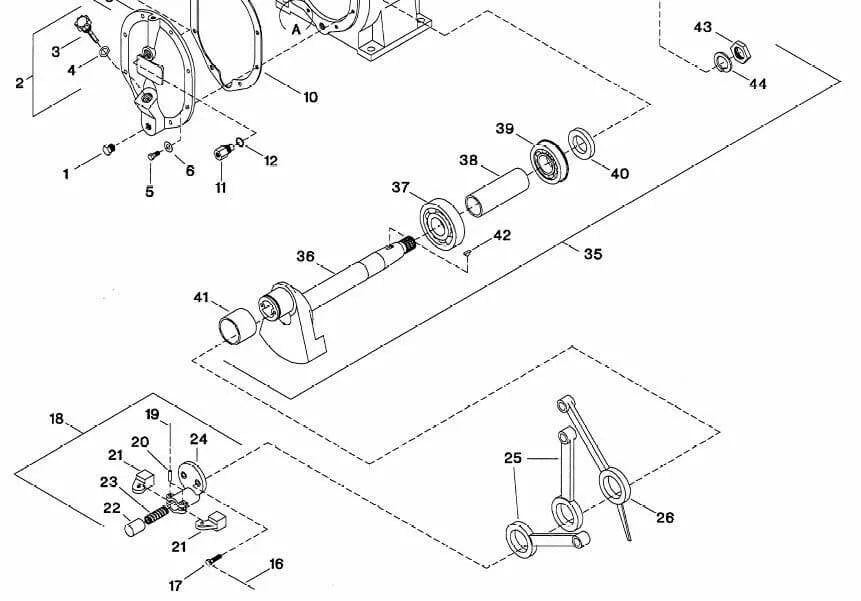32295701 Ball Bearing for Ingersoll Rand Model 3000 Type 30