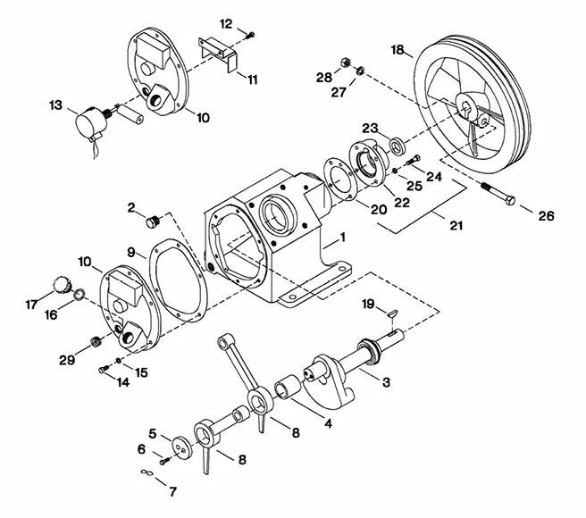 Tune Up Kit for Ingersoll Rand Model 244 Type 30