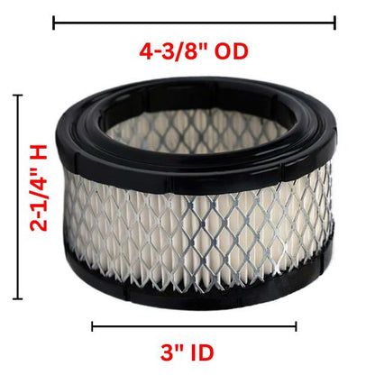 paper air filter element for air compressors