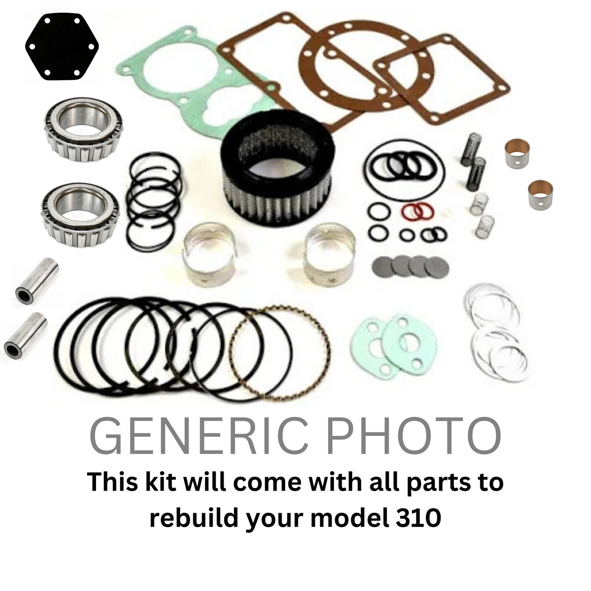 Overhaul Components Major Overhaul Kit for Quincy Model 310 (Record of Change 102 to 106 ...