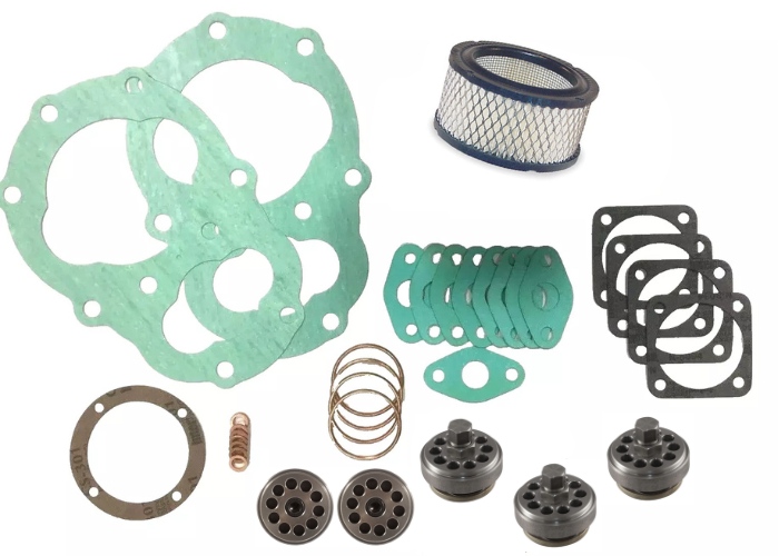 rebuild kit with valves for devilbiss