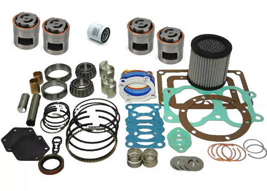 overhaul kit for quincy with oil filter