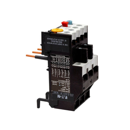 Electrical relay component on a white background