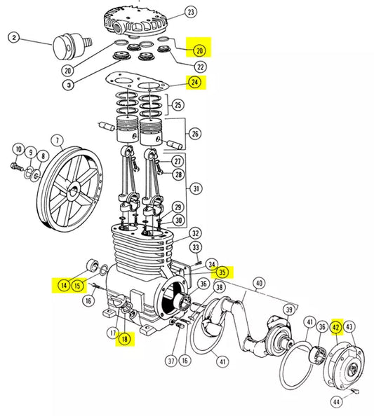 gasket kit for devilbiss